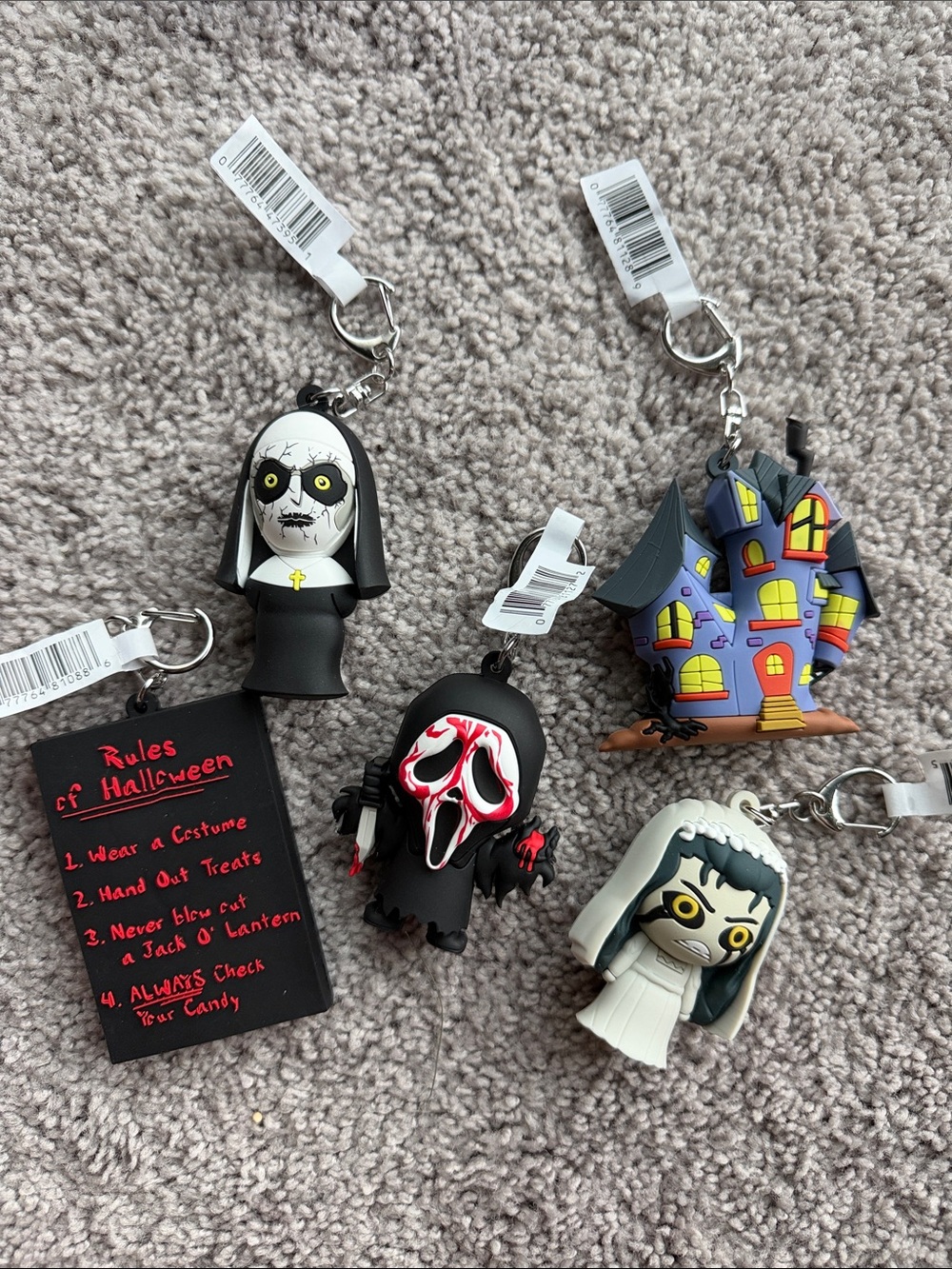 Spirit Halloween Blind Bag Keychains